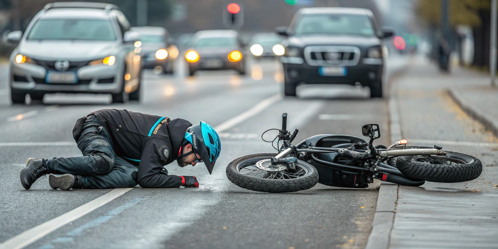 Cyclist motorbike accident claims