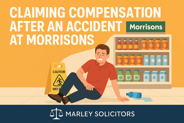 claiming compensation after an accident at morrisons