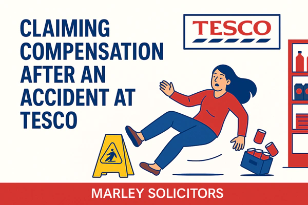 claiming compensation after an accident at tesco