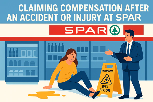 claiming compensation after an accident or injury at spar
