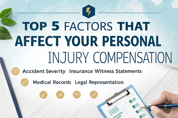 top 5 factors that affect your personal injury compensation