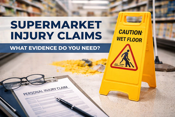 supermarket injury claims - what evidence do you need