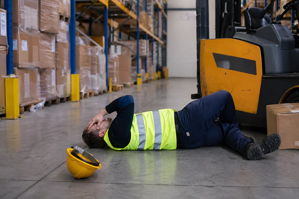 Factory and Warehouse Accidents in Kirkby