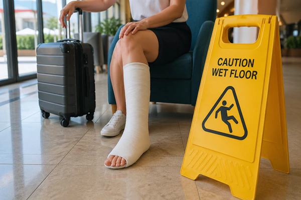 injured on package holiday